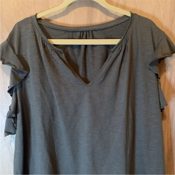 Shein Curve Woman's plus size 4X Green V-Neckline Pre-owned - Picture 3 of 11